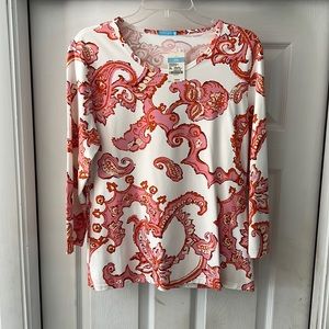 J.McLaughlin Catalina Cloth Top NWT Size XL